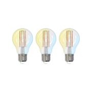 LUUMR Smart LED E27 A60 7W ZigBee Tuya Philips Hue 3er-Set