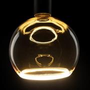 SEGULA LED-Globelampe Floating, E27, gelb G200 6 W 922 dim