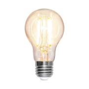 LED-Leuchtmittel, Tropfen, E27, 8 W, 2.700 K, Filament, dim.