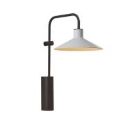 Bover LED-Wandlampe Platet A/02 schwarz/grau