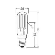 OSRAM LED-Leuchtmittel Special T E14 6,5W Filament 827 klar