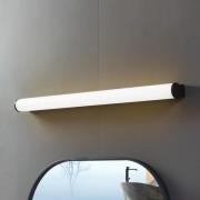 Lucande LED-Bad-Wandleuchte Vilmara, schwarz/weiß, Aluminium