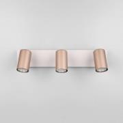 Deckenstrahler Marley braun/hellgrau 48 x 9 cm 3-flg. Metall