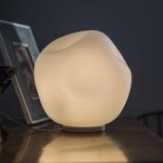 Foscarini Tischleuchte Hoba Midi, Ø 19 cm, dimmbar, Glas