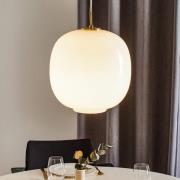 Louis Poulsen Hängeleuchte VL45 Radiohus, Ø 37 cm, weiß Glas