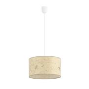 Hängelampe Aston, Ø 35 cm, Korkoptik