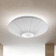 Bover Deckenlampe Siam 120, Höhe 61 cm, nickel/weiß