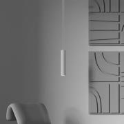 Maytoni Hängeleuchte Calipso, weiß, Ø 5,6cm, Aluminium, GU10