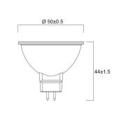 Sylvania LED-Reflektor GU5.3 5,8W 6.500K dimmbar 36° 480lm