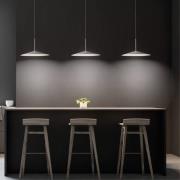 LED-Hängeleuchte Poe Plus, weiß