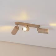 Deckenstrahler Link, beige, Länge 33 cm, 3-flg.