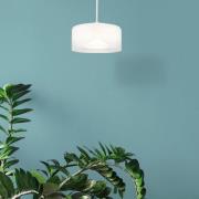 LED-Hängeleuchte Belinda, Ø 15 cm, weiß, Glas