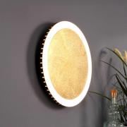 LED-Wandleuchte Moon Ø 40 cm, gold