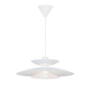 Hängeleuchte Nino, weiß, Ø 45 cm, Metall