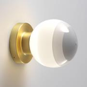 MARSET LED-Wandlampe Dipping Light A2, weiß/gold