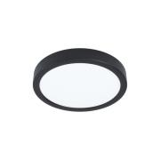 EGLO connect Smart-LED-Aufbauleuchte Fueva 6-Z,schwarz,Ø21cm