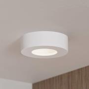 Prios LED-Deckenleuchte Edwina, weiß, 12 cm, CCT, IP44
