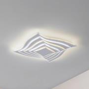 Lindby LED-Deckenleuchte Rebeka, 47x47cm, CCT, Fernbedienung