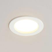 Arcchio LED-Einbauleuchte Milaine, Ø 10 cm, weiß, dimmbar