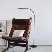 LED-Stehleuchte MAULpirro, schwarz, 126 cm, dimmbar