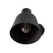 Wandleuchte Dunka, olivgrün, 1-flammig, Stahl, Höhe 17 cm