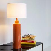 PR Home Tischlampe Solo, orangefarben/weiß, Höhe 65 cm