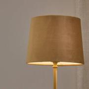 PR Home Tischlampe Tove, gelb, Höhe 56 cm, Metall/Stoff