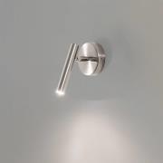 Wandleuchte Sopel, silber, 1-flammig, Stahl, G9, Höhe 15 cm