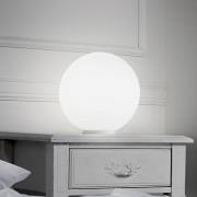 Ideal Lux Tischleuchte Mapa, Ø 40 cm, Opalglas, Kugel, E27