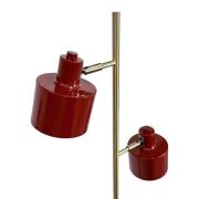 Dyberg Larsen Stehlampe Ocean, dunkelrot, 160 cm, 2-flg.