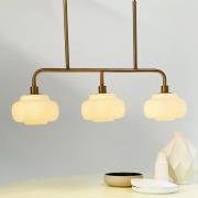 Dyberg Larsen Pendellampe Ossett, bronzefarben, Länge 80 cm