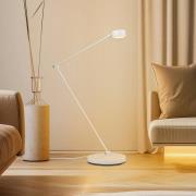 Lindby Stehlampe Jyla, weiß, 2700K, GX53, Eisen