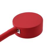 Lindby Wandlampe Jyla rot/schwarz Linse 4.200 K GX53 Flexarm