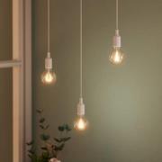 OSRAM Hängelampe VINTAGE 1906 BELL, weiß, Kunststoff, Ø 9 cm