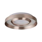 LED-Deckenlampe Onix, Ø 40 cm, roségold, Metall