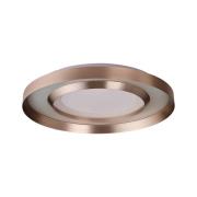 LED-Deckenlampe Onix, Ø 60 cm, roségold, Metall