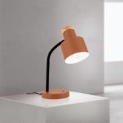 Tischleuchte Gili, korallenrot, Stahl, Höhe 35 cm, E27