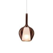 Ideal Lux Pendellampe Kalique 1, kupferfarben, Ø 18 cm