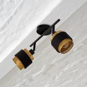 OSRAM Deckenleuchte Decor Spot Hornet, 2-fl., schwarz/gold