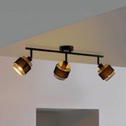 OSRAM Deckenleuchte Decor Spot Hornet, 3-fl., schwarz/gold