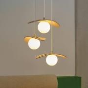 OSRAM Hängeleuchte Decor Pearl, 3-flammig, beige, Filz, G9