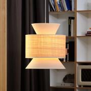 OSRAM Hängeleuchte Decor Wrap Cone, beige, Bast, Leinen, E27