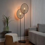 OSRAM Stehleuchte Decor Rattan Dandelion, 2-fl., beige, E27