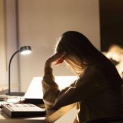 OSRAM LED-Tischlampe Office Line Cylinder schwarz CCT DIM