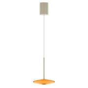 LOOM DESIGN LED-Pendelleuchte Solene, orange, Glas, Ø 20 cm
