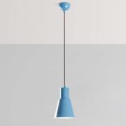 Hängeleuchte Konikkem, hellblau, Metall, Ø 14 cm, E27