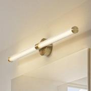 Lucande LED-Wandleuchte Melisa, gold, 90 cm, CCT, IP44