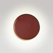 MARSET LED-Wandlampe Caramel, braun, Ø 22 cm, TRIAC, Glas