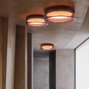 MARSET LED-Deckenlampe Ringo, Ø 90 cm, rosé, Kunststoff, CCT