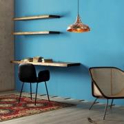 Hängeleuchte Saglam, kupfer, Metall, Ø 32 cm, E27